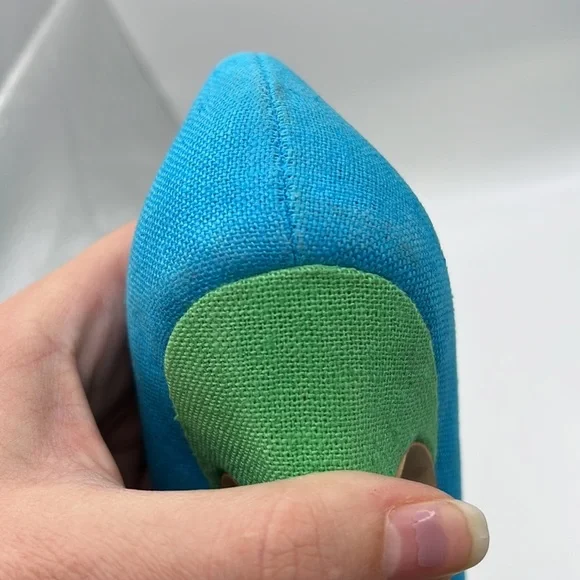 Penny Loves Kenny High Heels Stilettos Pumps Shoes Green Blue Womens 7.5 M - Picture 9 of 16